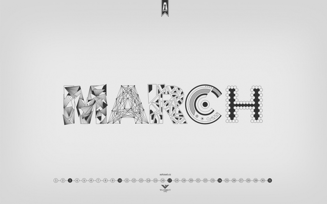 График работы на март. Плюс пара объявлений.